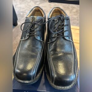 Men's Black Leather Dockers Shoes